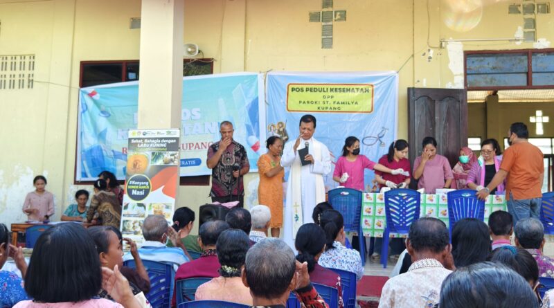 Pemberkatan Pasar Mingguan Warnai Perayaan Hari Pangan Sedunia 2025 di Paroki SAFANA