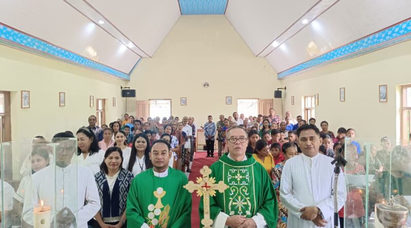 Komisi Kitab Suci Keuskupan Agung Kupang Rayakan Minggu Sabda Allah di Stasi Tesbatan