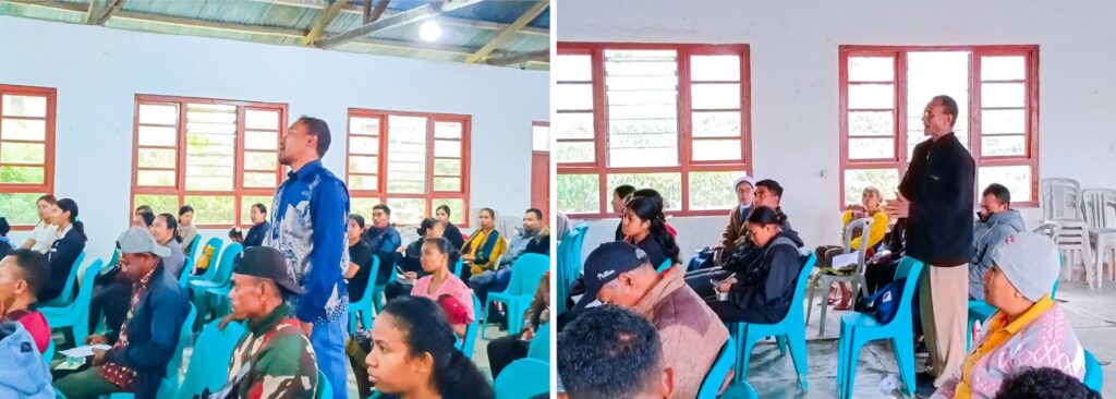 Antusias umat dalam bertanya