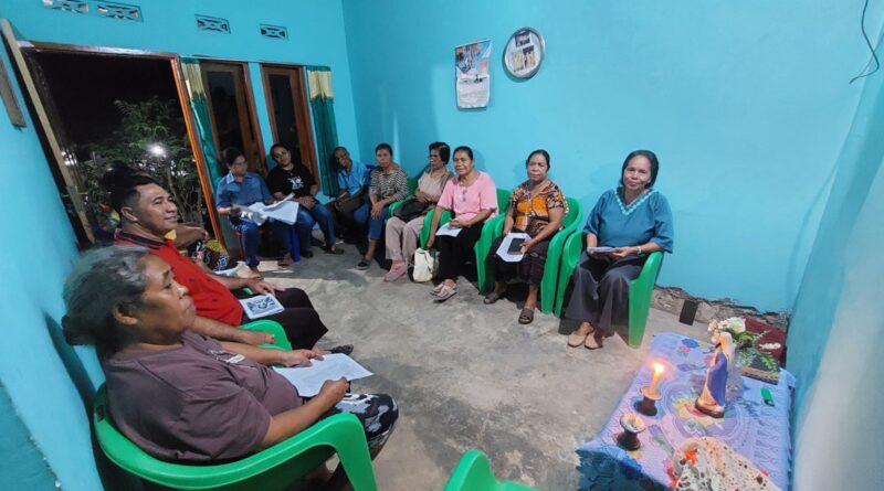 Umat KUB St. Mikhael Malaikat Agung Laksanakan Katekese BKSN Minggu I