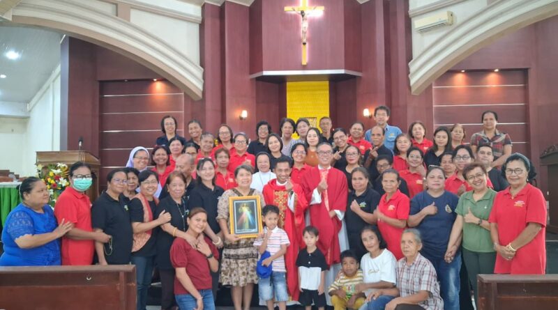 Komunitas Kerasulan Kerahiman Ilahi KAK Gelar Misa Jumat Pertama dan Pendalaman Iman di Gereja Paroki Asumpta