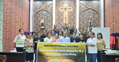 Komisi Kitab Suci KAK Gelar Sosialisasi Alkitab Deuterokanonika TB2 Di Kapela Tenau